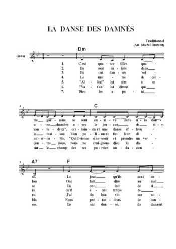 La danse des damnés